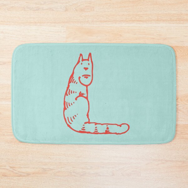 Item preview, Cat Initial Monogram L designed and sold by Rajeev  Singh.