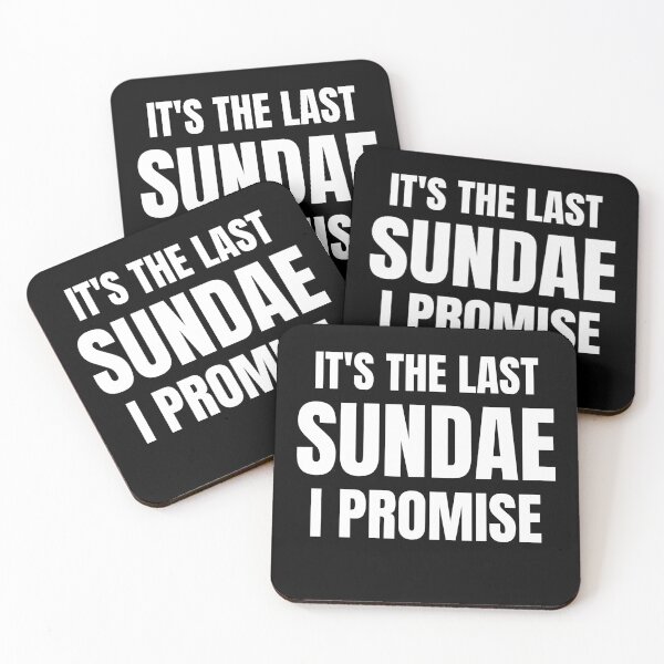 Item preview, Ice Cream Sundae Lover - It's The Last Sundae I Promise designed and sold by BellaVille.