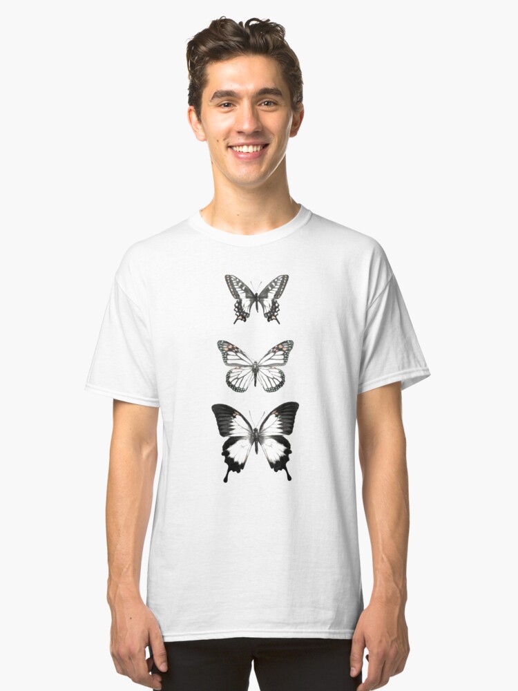 Alternate view of Butterflies // Align Classic T-Shirt