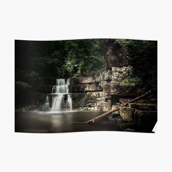 Bowlees River Waterfall Poster