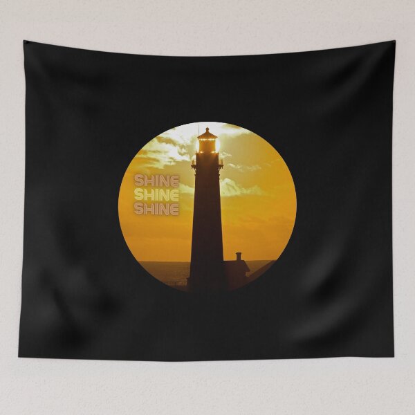 Artikelvorschau, Sonnenuntergang am Leuchtturmstrand - Summer Tee entworfen und verkauft von 3TFashion.