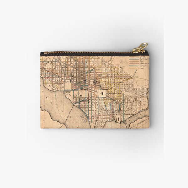 Item preview, Vintage Map of Washington D.C. (1879) designed and sold by BravuraMedia.