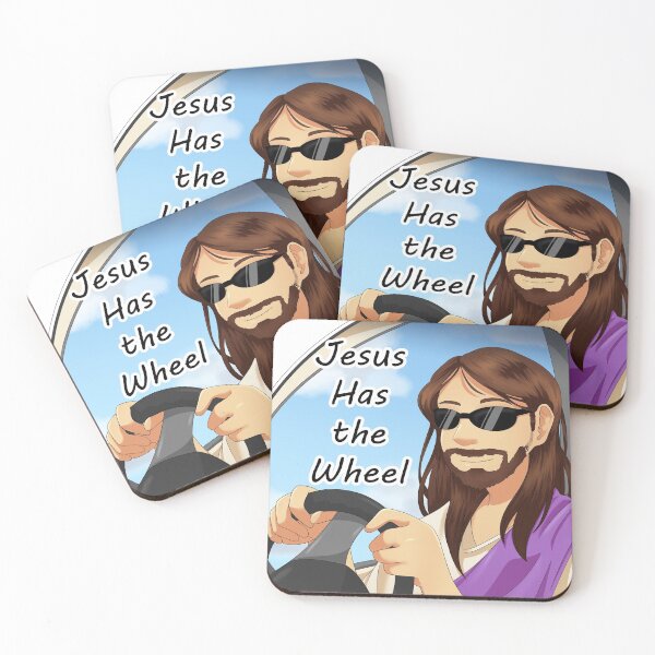 Item preview, Jesus has the wheel designed and sold by Sky-Bunny.