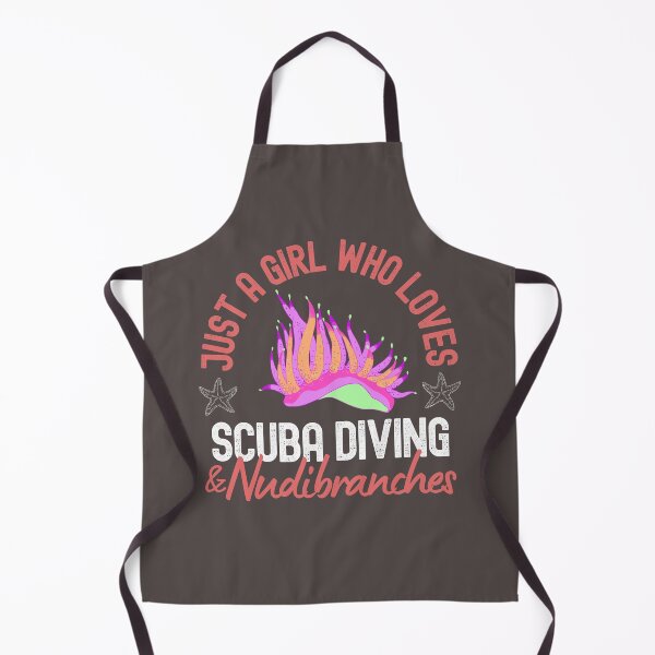 Item preview, Just A Girl Who Loves Scuba Diving And Nudibranch designed and sold by StudioAquaLumos.