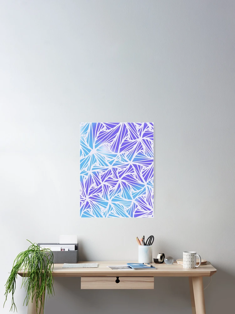 Thumbnail 2 of 3, Poster, Fragmented pattern designed and sold by GAP90.
