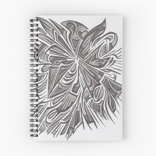 Item preview, Exploding Grey Abstract Design designed and sold by MathenaArt.