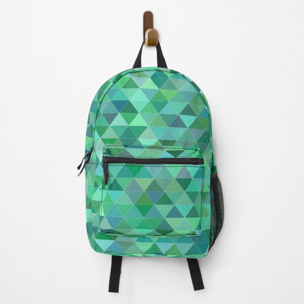 Item preview, Teal Triangle Green Mosaic Low Poly Shades designed and sold by LashCreations.