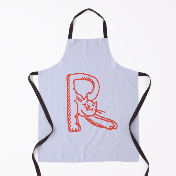 Item preview, Cat Initial Monogram R designed and sold by Rajeev Singh.