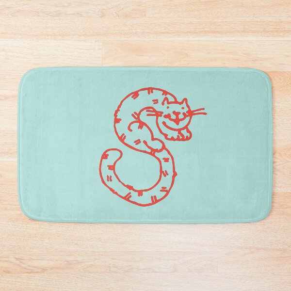 Item preview, Cat Initial Monogram S designed and sold by Rajeev  Singh.