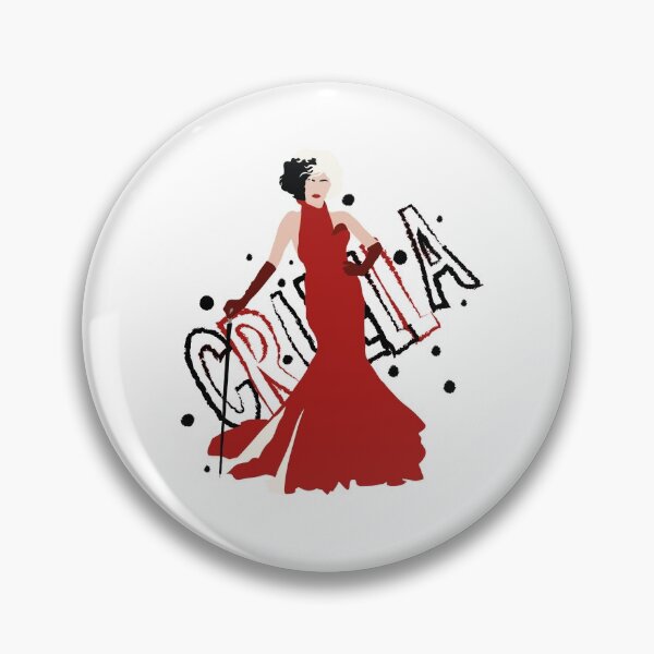 Item preview, Punk Cruella minimalist red and black designed and sold by Fern T.A..