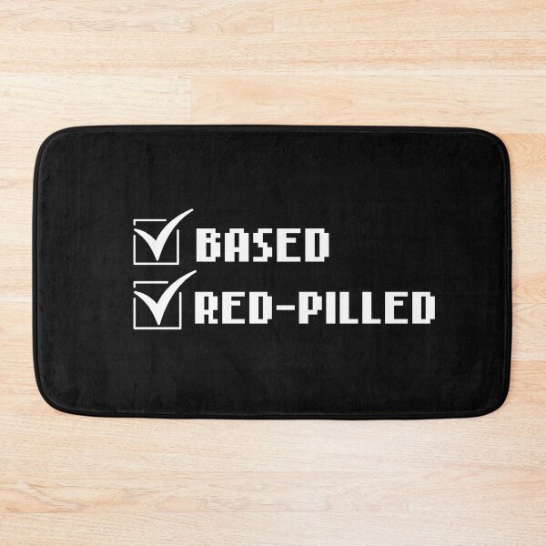 Item preview, Vintage Red Pilled funny typography  designed and sold by garniturex.