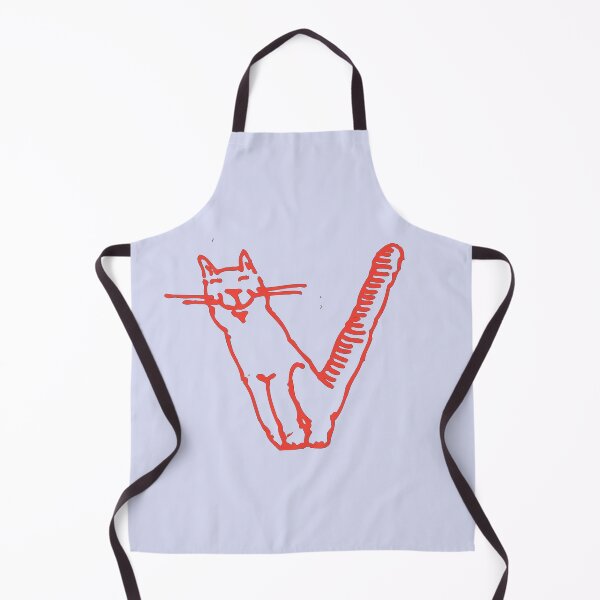 Item preview, Cat Initial Monogram V designed and sold by Rajeev Singh.