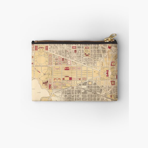 Item preview, Vintage Map of The Washington D.C. Mall (1917) designed and sold by BravuraMedia.