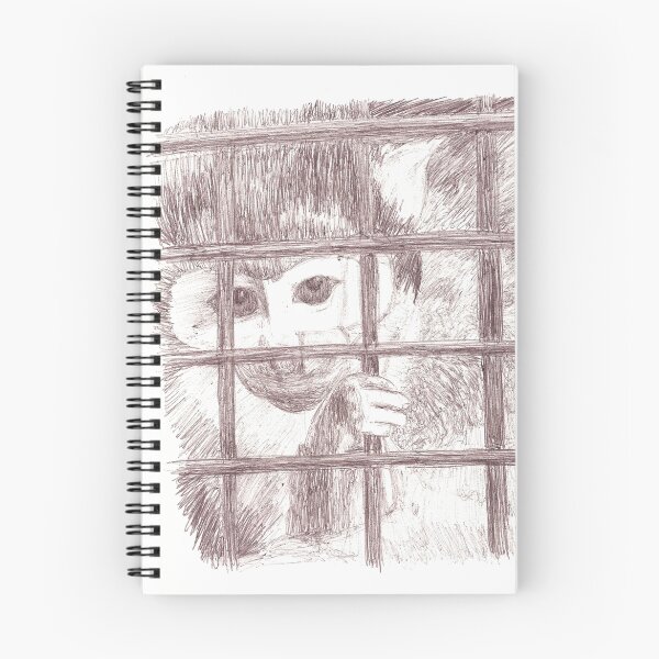 Item preview, Squirrel Monkey Sketch designed and sold by Equinspire.