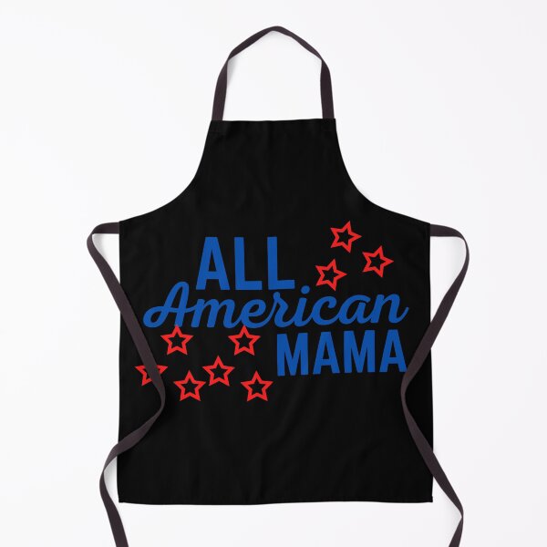 Item preview, Vintage All American mama Typography and star illustration  designed and sold by garniturex.