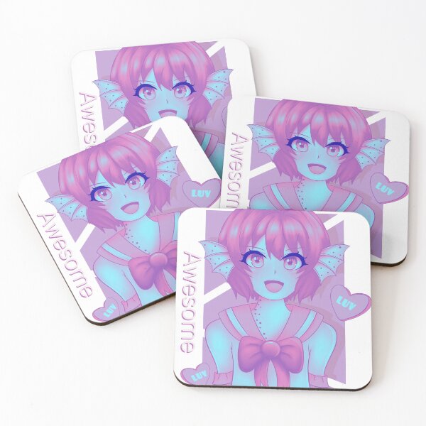 Item preview, Kawaii Anime Girl Elf Goth Pastel Monster designed and sold by Angel Lu.