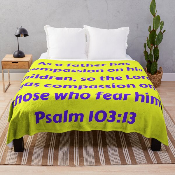 Artikelvorschau, Bible Verse Psalm 103:13 entworfen und verkauft von Prayingwarrior.