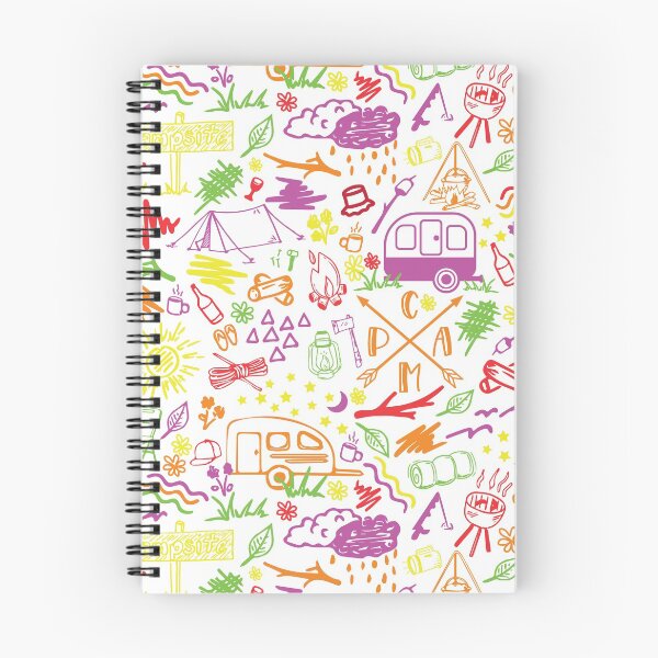 Item preview, Resplandor Camping Multicolor designed and sold by Redhillcreative.