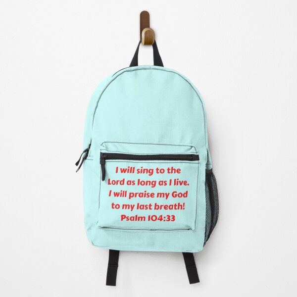 Item preview, Bible Verse Psalm 104:33 designed and sold by Prayingwarrior.