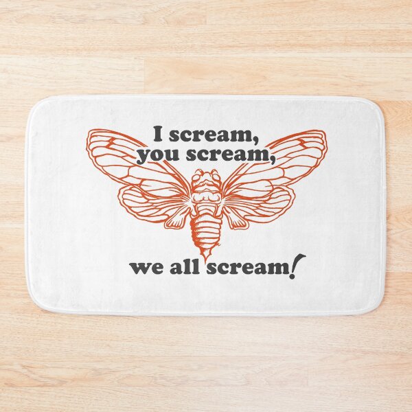 Item preview, Cicadas - I Scream, You Scream, We All Scream! designed and sold by The White Bat.