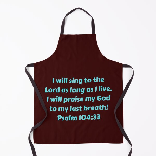 Item preview, Bible Verse Psalm 104:33 designed and sold by Prayingwarrior.