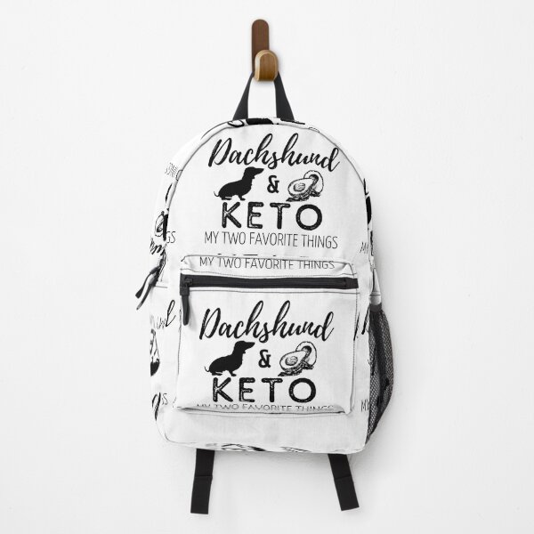 Item preview, Dachshund & Keto Print designed and sold by TheDachshund.
