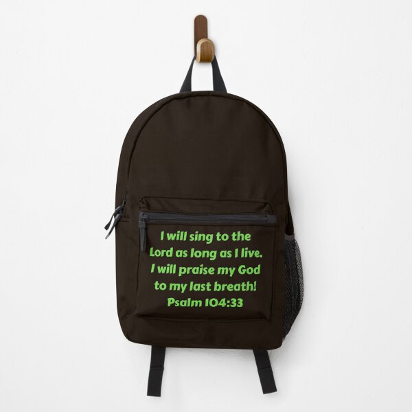 Item preview, Bible Verse Psalm 104:33 designed and sold by Prayingwarrior.