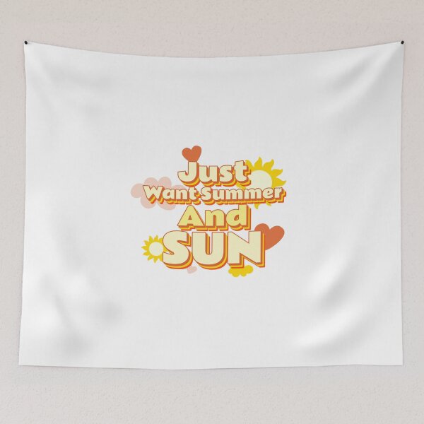 Item preview, Just Want Summer and Sun designed and sold by Echo Aesthetics.
