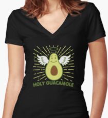 Holy Guacamole Women's Fitted V-Neck T-Shirt
