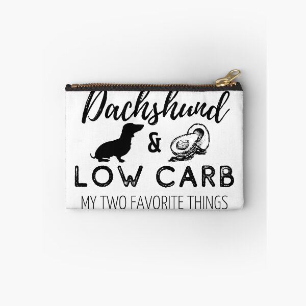Artikelvorschau, Dachshund & Low Carb Print entworfen und verkauft von TheDachshund.