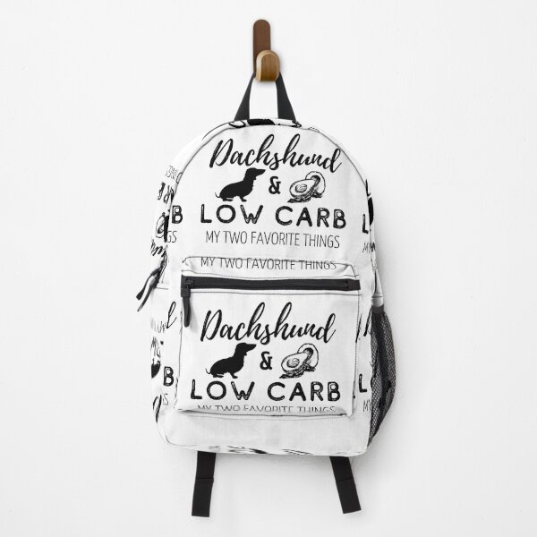 Item preview, Dachshund & Low Carb Print designed and sold by TheDachshund.