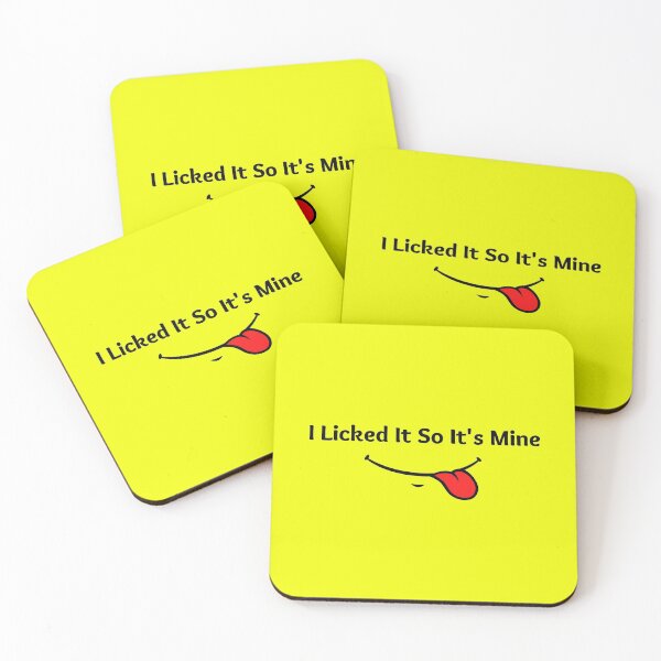 Item preview, I Licked it So It's Mine Funny Quote Childhood Trick Ice Cream designed and sold by CBCreations73.