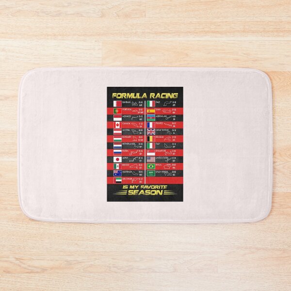 Item preview, Formula Racing Is My Favorite Season Poster designed and sold by AndyVDominguez.