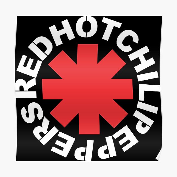 rote scharfe Chilischote Poster