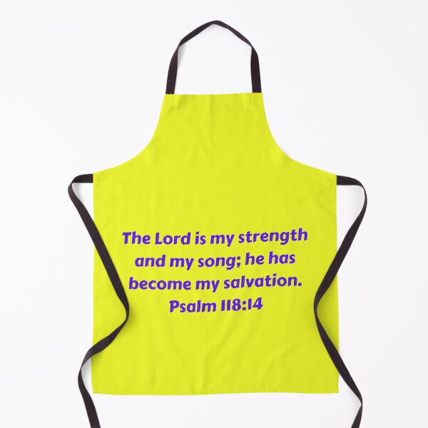 Artikelvorschau, Bible Verse Psalm 118:14 entworfen und verkauft von Prayingwarrior.