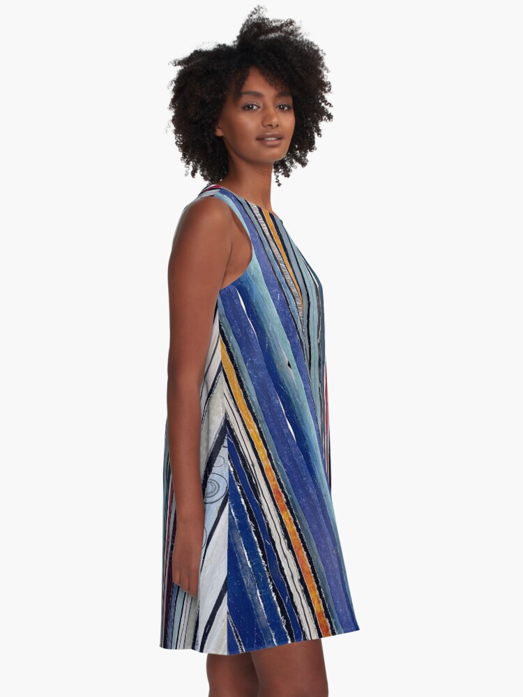 Alternate view of Sand Dunes A-Line Dress