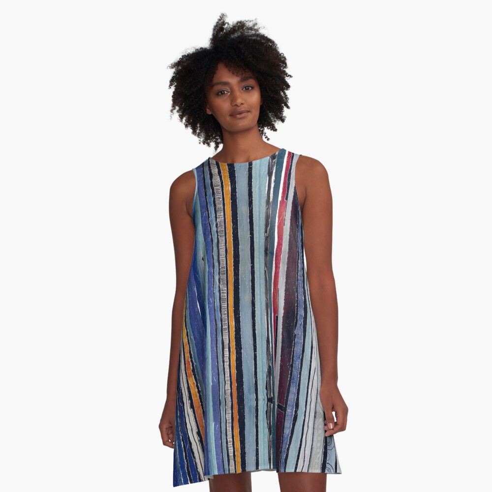 Sand Dunes A-Line Dress