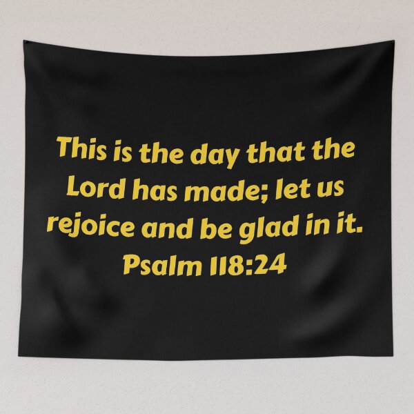Item preview, Bible Verse Psalm 118:24 designed and sold by Prayingwarrior.