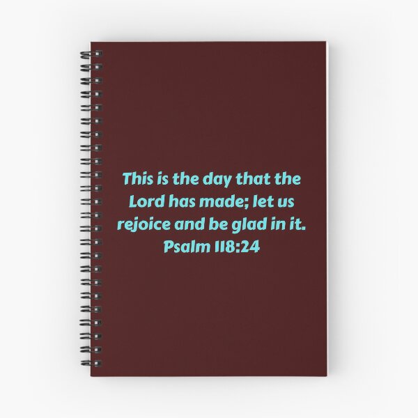 Artikelvorschau, Bible Verse Psalm 118:24 entworfen und verkauft von Prayingwarrior.