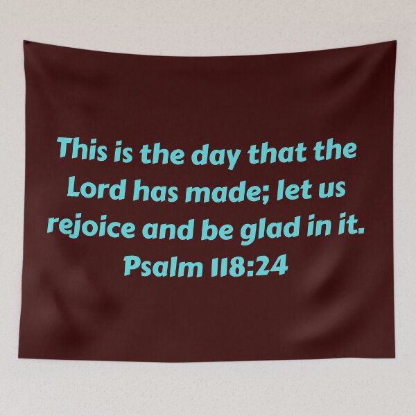 Item preview, Bible Verse Psalm 118:24 designed and sold by Prayingwarrior.