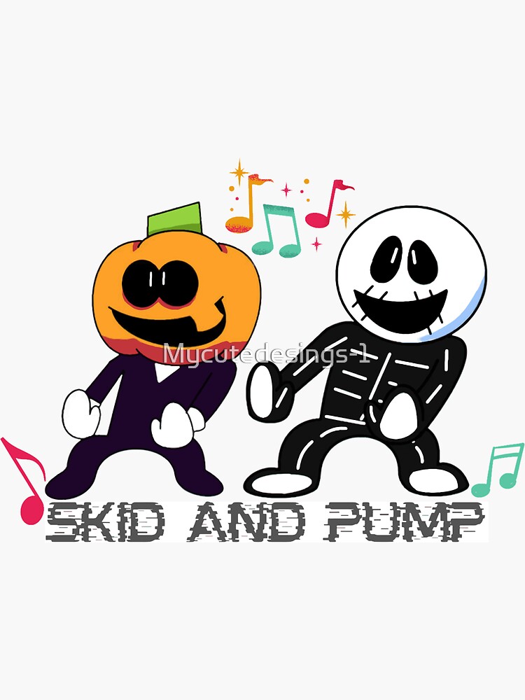 Skid And Pum T Shirt Friday Night Funkin Skate And Pump Sempai Skid Y Pump Fnf Pattern Design Pattern Design Skid And Pump Cute Designs Sticker By Mycutedesings 1 Redbubble