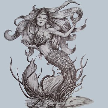 Mermaid Drawing Images - Free Download on Freepik