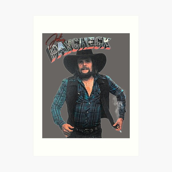 Johnny Paycheck Art Prints | Redbubble