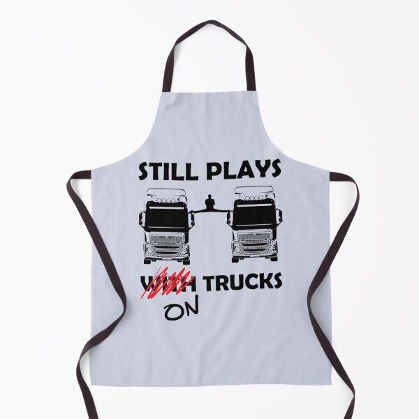 Item preview, Still Plays With Trucks designed and sold by WelcomeToMarlon.