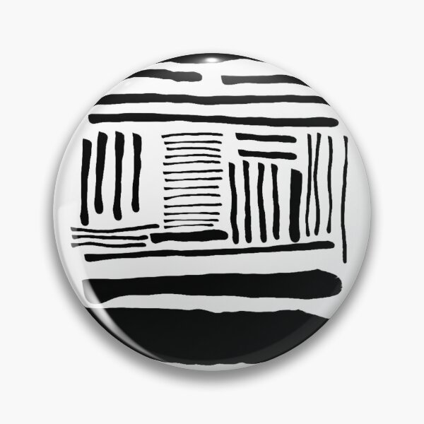 Item preview, Stripes black and white abstract art designed and sold by KennyLucky.
