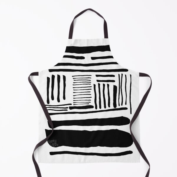 Item preview, Stripes black and white abstract art designed and sold by KennyLucky.
