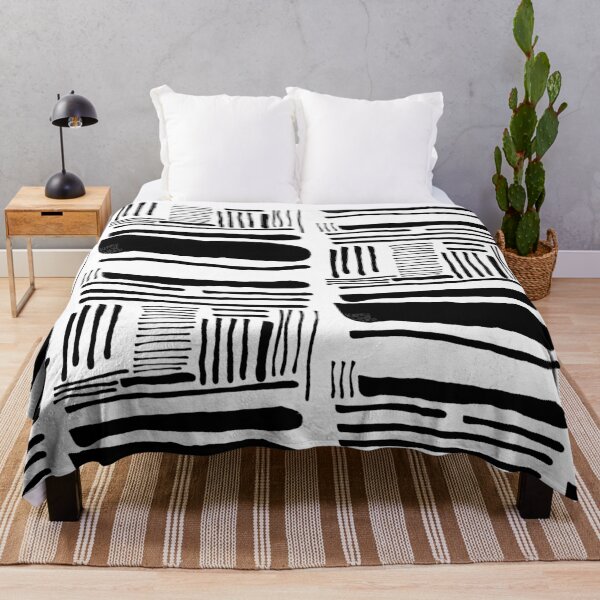 Item preview, Stripes black and white abstract art designed and sold by KennyLucky.