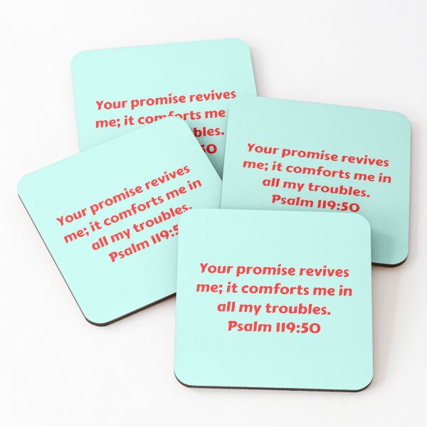 Item preview, Bible Verse Psalm 119:50 designed and sold by Prayingwarrior.