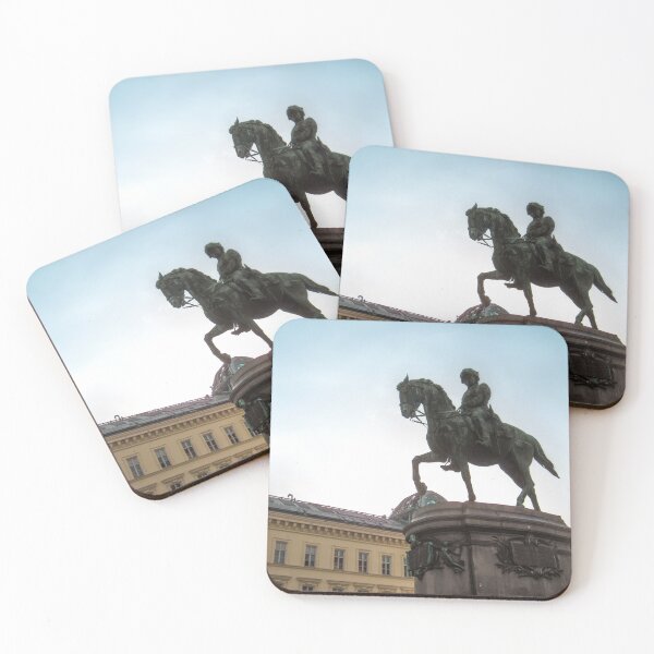 Item preview, Horse Statue at Vienna Opera House (Staatsoper) designed and sold by BeeLightPhotos.