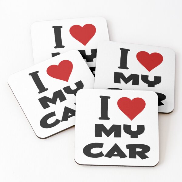 Item preview, I Love My Car designed and sold by WelcomeToMarlon.